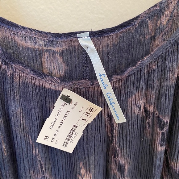 NWT Lani California Tie Dye Maxi Dress M - Picture 8 of 10